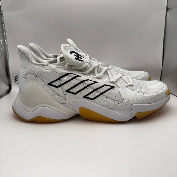 Adidas Mahome 1 Impact FL White Gum Basketball Shoes Size 14 main image 11